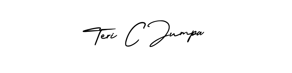 Once you've used our free online signature maker to create your best signature AmerikaSignatureDemo-Regular style, it's time to enjoy all of the benefits that Teri C Jumpa name signing documents. Teri C Jumpa signature style 3 images and pictures png