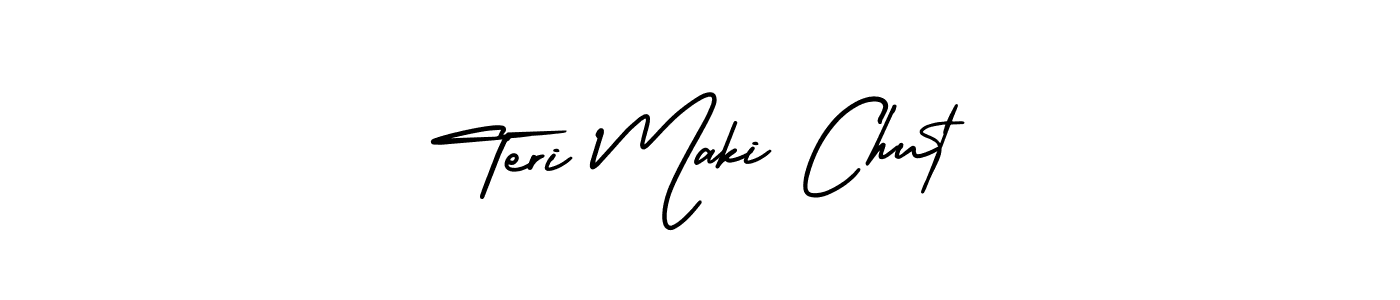 Also we have Teri Maki Chut name is the best signature style. Create professional handwritten signature collection using AmerikaSignatureDemo-Regular autograph style. Teri Maki Chut signature style 3 images and pictures png