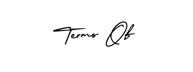 Design your own signature with our free online signature maker. With this signature software, you can create a handwritten (AmerikaSignatureDemo-Regular) signature for name Terms Of. Terms Of signature style 3 images and pictures png