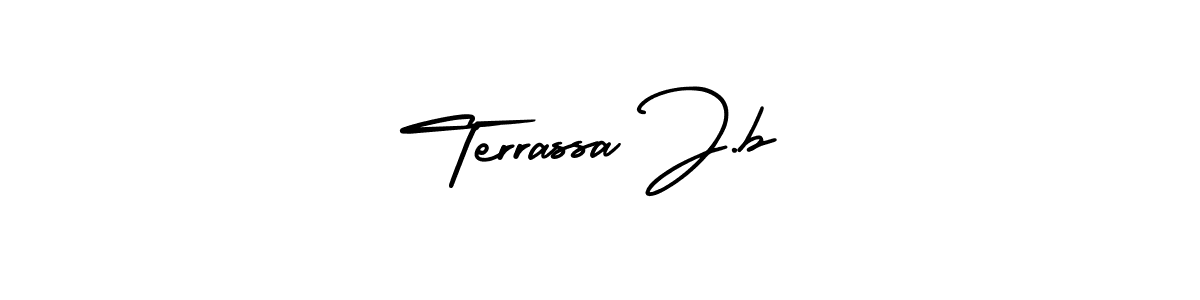 This is the best signature style for the Terrassa J.b name. Also you like these signature font (AmerikaSignatureDemo-Regular). Mix name signature. Terrassa J.b signature style 3 images and pictures png