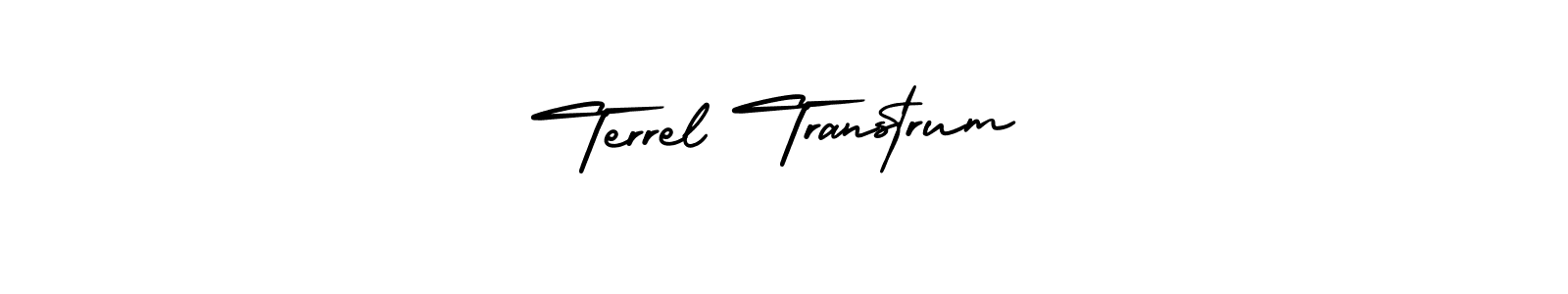 Create a beautiful signature design for name Terrel Transtrum. With this signature (AmerikaSignatureDemo-Regular) fonts, you can make a handwritten signature for free. Terrel Transtrum signature style 3 images and pictures png