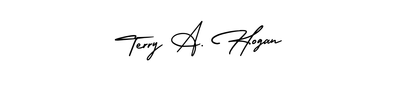 Also You can easily find your signature by using the search form. We will create Terry A. Hogan name handwritten signature images for you free of cost using AmerikaSignatureDemo-Regular sign style. Terry A. Hogan signature style 3 images and pictures png