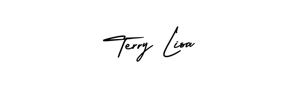 Use a signature maker to create a handwritten signature online. With this signature software, you can design (AmerikaSignatureDemo-Regular) your own signature for name Terry Lisa. Terry Lisa signature style 3 images and pictures png