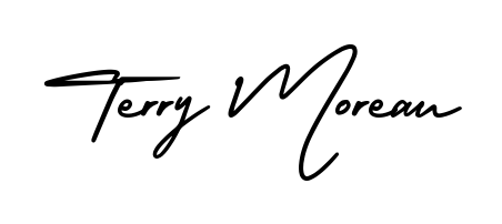Try this chic Terry Moreau handwritten sign style. Using AmerikaSignatureDemo-Regular font elements, it gives your name a sleek, memorable identity. Terry Moreau signature style 3 images and pictures png