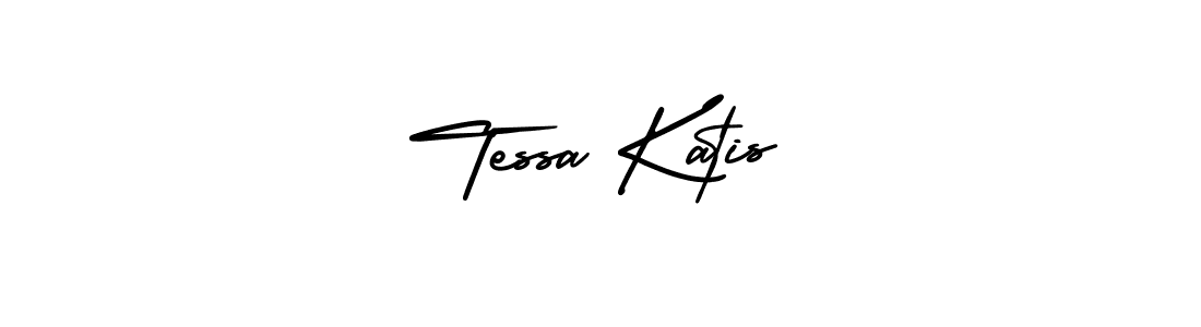 It looks lik you need a new signature style for name Tessa Katis. Design unique handwritten (AmerikaSignatureDemo-Regular) signature with our free signature maker in just a few clicks. Tessa Katis signature style 3 images and pictures png