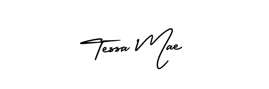AmerikaSignatureDemo-Regular is a professional signature style that is perfect for those who want to add a touch of class to their signature. It is also a great choice for those who want to make their signature more unique. Get Tessa Mae name to fancy signature for free. Tessa Mae signature style 3 images and pictures png