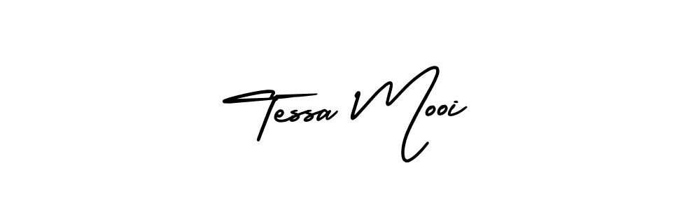 Create a beautiful signature design for name Tessa Mooi. With this signature (AmerikaSignatureDemo-Regular) fonts, you can make a handwritten signature for free. Tessa Mooi signature style 3 images and pictures png