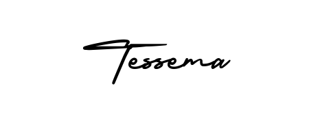 Upgrade your professional image with Tessema signature created with AmerikaSignatureDemo-Regular font. Fast, free, and watermark-free download. Tessema signature style 3 images and pictures png