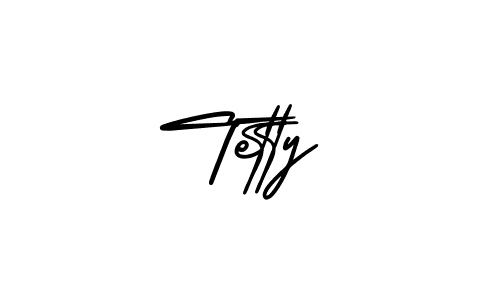 Also we have Tetty name is the best signature style. Create professional handwritten signature collection using AmerikaSignatureDemo-Regular autograph style. Tetty signature style 3 images and pictures png