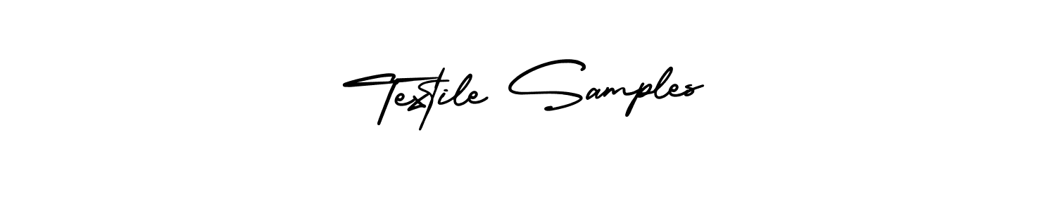Create a beautiful signature design for name Textile Samples. With this signature (AmerikaSignatureDemo-Regular) fonts, you can make a handwritten signature for free. Textile Samples signature style 3 images and pictures png