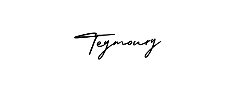 How to make Teymoury signature? AmerikaSignatureDemo-Regular is a professional autograph style. Create handwritten signature for Teymoury name. Teymoury signature style 3 images and pictures png