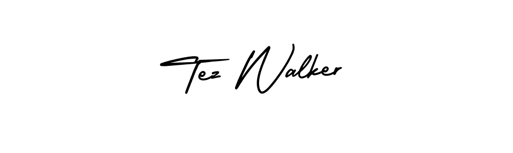 Once you've used our free online signature maker to create your best signature AmerikaSignatureDemo-Regular style, it's time to enjoy all of the benefits that Tez Walker name signing documents. Tez Walker signature style 3 images and pictures png