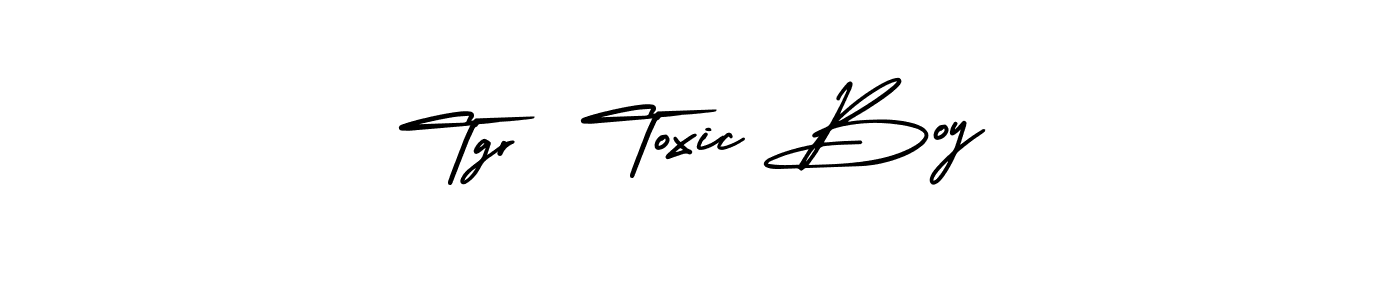 Here are the top 10 professional signature styles for the name Tgr  Toxic Boy. These are the best autograph styles you can use for your name. Tgr  Toxic Boy signature style 3 images and pictures png