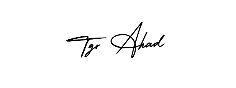You can use this online signature creator to create a handwritten signature for the name Tgr Ahad. This is the best online autograph maker. Tgr Ahad signature style 3 images and pictures png