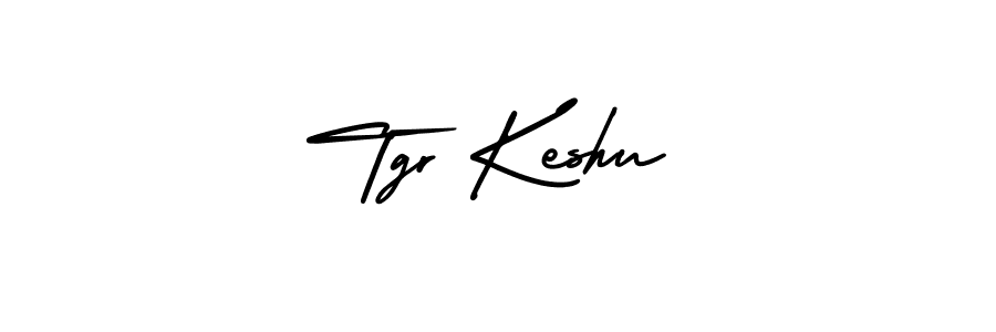 Tgr Keshu stylish signature style. Best Handwritten Sign (AmerikaSignatureDemo-Regular) for my name. Handwritten Signature Collection Ideas for my name Tgr Keshu. Tgr Keshu signature style 3 images and pictures png