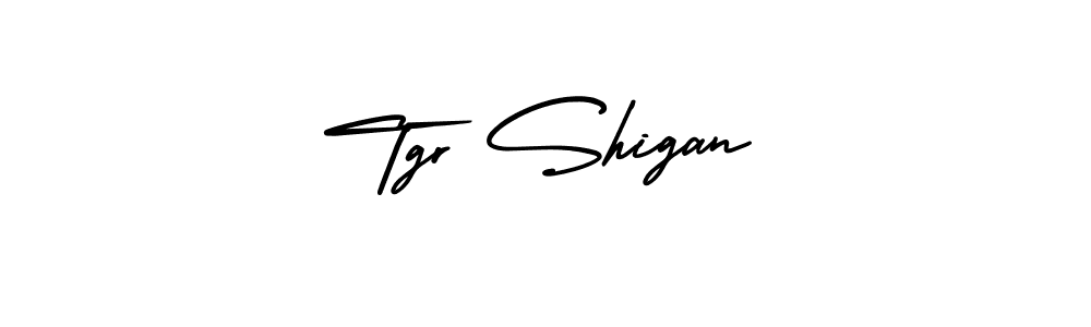 Also we have Tgr Shigan name is the best signature style. Create professional handwritten signature collection using AmerikaSignatureDemo-Regular autograph style. Tgr Shigan signature style 3 images and pictures png