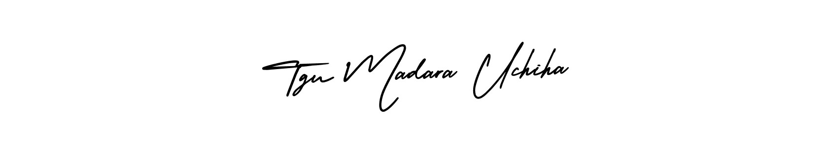 Create a beautiful signature design for name Tgu Madara Uchiha. With this signature (AmerikaSignatureDemo-Regular) fonts, you can make a handwritten signature for free. Tgu Madara Uchiha signature style 3 images and pictures png