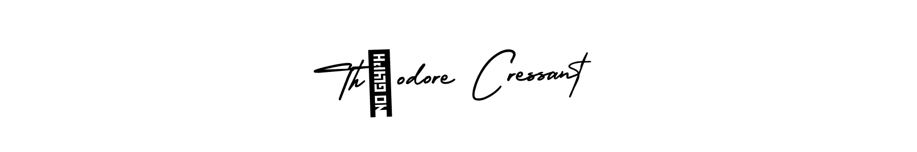 Also You can easily find your signature by using the search form. We will create Théodore Cressant name handwritten signature images for you free of cost using AmerikaSignatureDemo-Regular sign style. Théodore Cressant signature style 3 images and pictures png