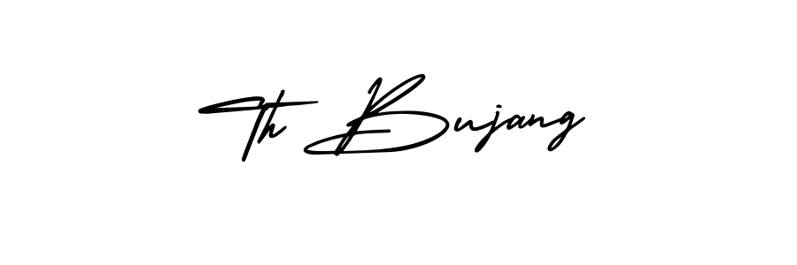 You can use this online signature creator to create a handwritten signature for the name Th Bujang. This is the best online autograph maker. Th Bujang signature style 3 images and pictures png