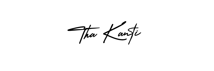 Make a short Tha Kanti signature style. Manage your documents anywhere anytime using AmerikaSignatureDemo-Regular. Create and add eSignatures, submit forms, share and send files easily. Tha Kanti signature style 3 images and pictures png