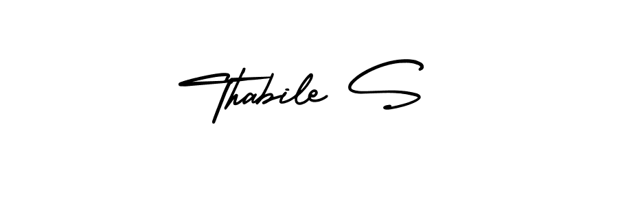 Make a beautiful signature design for name Thabile S. Use this online signature maker to create a handwritten signature for free. Thabile S signature style 3 images and pictures png