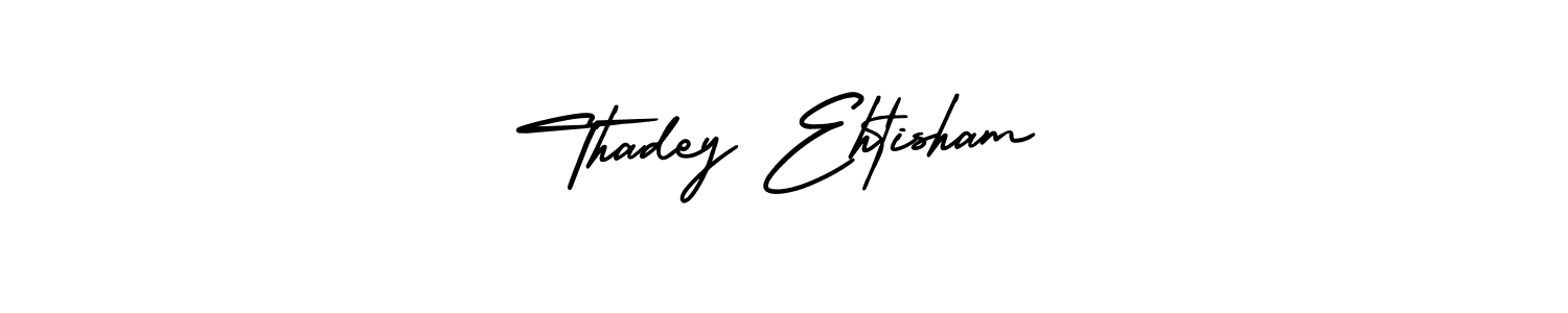 You can use this online signature creator to create a handwritten signature for the name Thadey Ehtisham. This is the best online autograph maker. Thadey Ehtisham signature style 3 images and pictures png