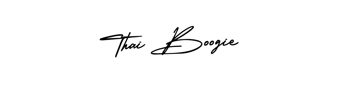 Similarly AmerikaSignatureDemo-Regular is the best handwritten signature design. Signature creator online .You can use it as an online autograph creator for name Thai Boogie. Thai Boogie signature style 3 images and pictures png
