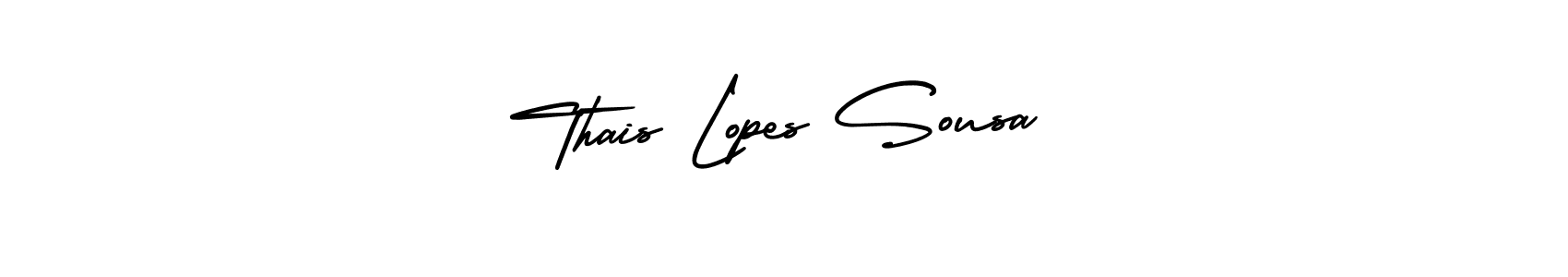 See photos of Thais Lopes Sousa official signature by Spectra . Check more albums & portfolios. Read reviews & check more about AmerikaSignatureDemo-Regular font. Thais Lopes Sousa signature style 3 images and pictures png