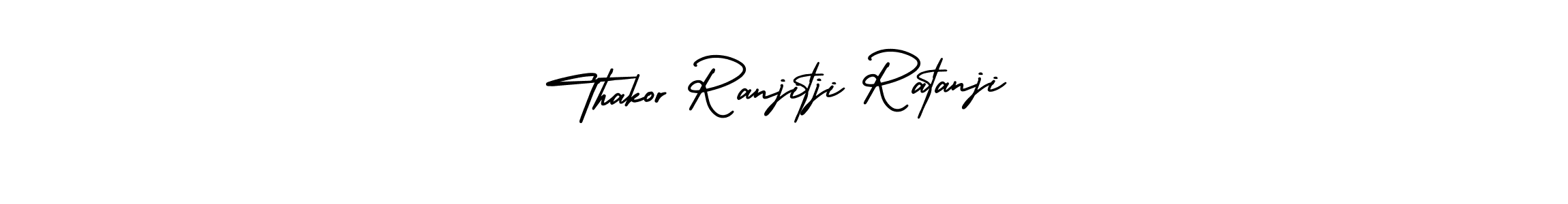 Make a short Thakor Ranjitji Ratanji signature style. Manage your documents anywhere anytime using AmerikaSignatureDemo-Regular. Create and add eSignatures, submit forms, share and send files easily. Thakor Ranjitji Ratanji signature style 3 images and pictures png