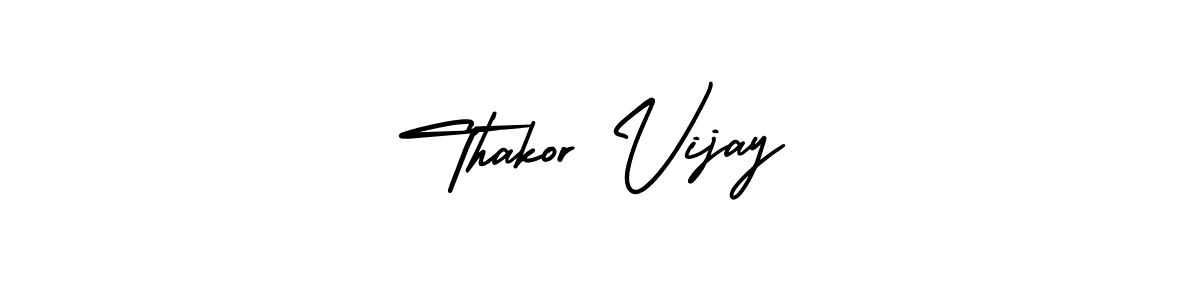 Make a short Thakor Vijay signature style. Manage your documents anywhere anytime using AmerikaSignatureDemo-Regular. Create and add eSignatures, submit forms, share and send files easily. Thakor Vijay signature style 3 images and pictures png