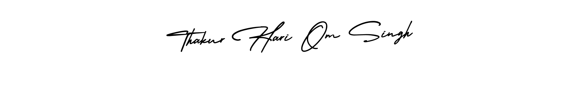 How to Draw Thakur Hari Om Singh signature style? AmerikaSignatureDemo-Regular is a latest design signature styles for name Thakur Hari Om Singh. Thakur Hari Om Singh signature style 3 images and pictures png