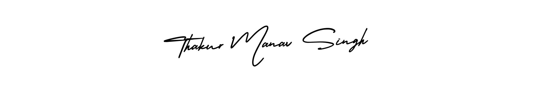 Make a beautiful signature design for name Thakur Manav Singh. Use this online signature maker to create a handwritten signature for free. Thakur Manav Singh signature style 3 images and pictures png