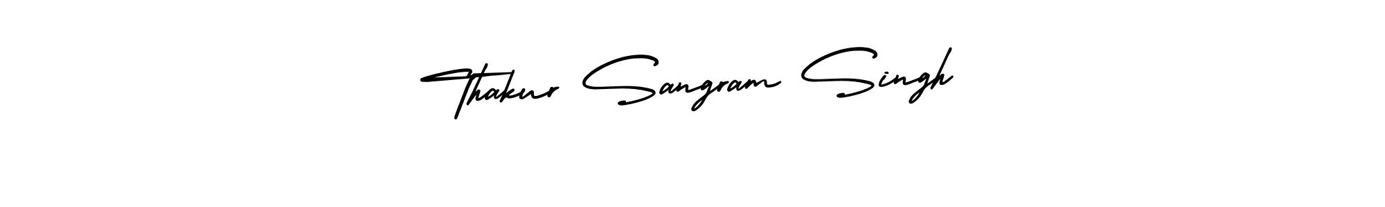 if you are searching for the best signature style for your name Thakur Sangram Singh. so please give up your signature search. here we have designed multiple signature styles  using AmerikaSignatureDemo-Regular. Thakur Sangram Singh signature style 3 images and pictures png