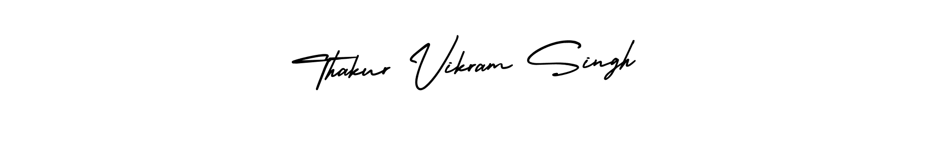 Similarly AmerikaSignatureDemo-Regular is the best handwritten signature design. Signature creator online .You can use it as an online autograph creator for name Thakur Vikram Singh. Thakur Vikram Singh signature style 3 images and pictures png