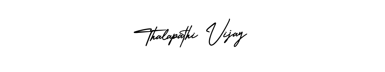 Make a beautiful signature design for name Thalapathi Vijay. With this signature (AmerikaSignatureDemo-Regular) style, you can create a handwritten signature for free. Thalapathi Vijay signature style 3 images and pictures png
