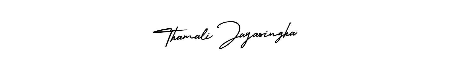 if you are searching for the best signature style for your name Thamali Jayasingha. so please give up your signature search. here we have designed multiple signature styles  using AmerikaSignatureDemo-Regular. Thamali Jayasingha signature style 3 images and pictures png