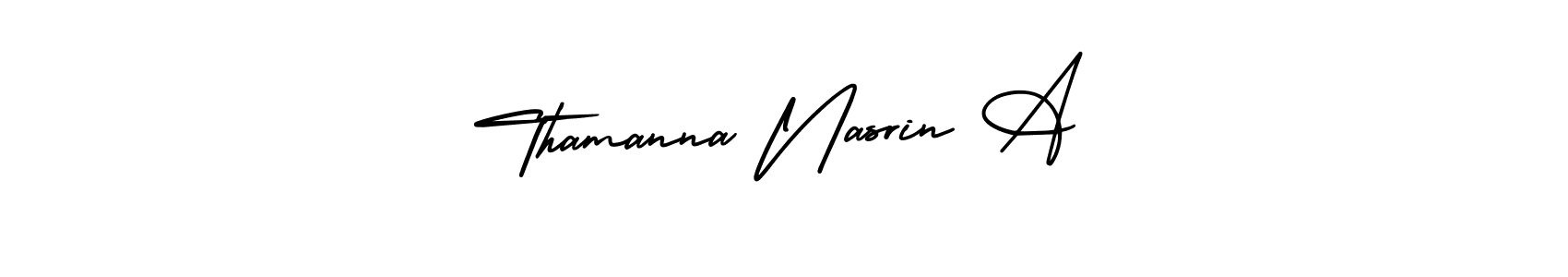 Once you've used our free online signature maker to create your best signature AmerikaSignatureDemo-Regular style, it's time to enjoy all of the benefits that Thamanna Nasrin A name signing documents. Thamanna Nasrin A signature style 3 images and pictures png