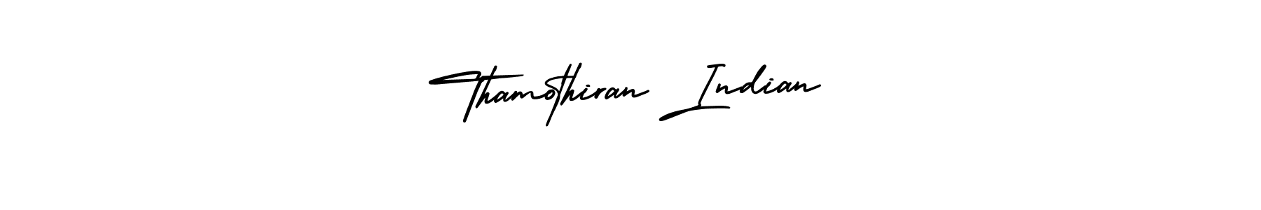 Thamothiran Indian stylish signature style. Best Handwritten Sign (AmerikaSignatureDemo-Regular) for my name. Handwritten Signature Collection Ideas for my name Thamothiran Indian. Thamothiran Indian signature style 3 images and pictures png