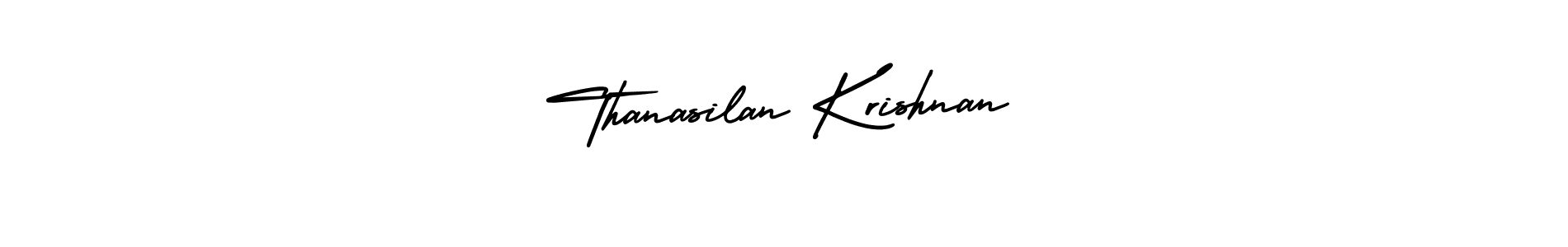 if you are searching for the best signature style for your name Thanasilan Krishnan. so please give up your signature search. here we have designed multiple signature styles  using AmerikaSignatureDemo-Regular. Thanasilan Krishnan signature style 3 images and pictures png