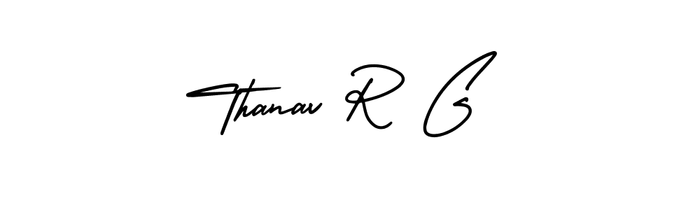 Similarly AmerikaSignatureDemo-Regular is the best handwritten signature design. Signature creator online .You can use it as an online autograph creator for name Thanav R G. Thanav R G signature style 3 images and pictures png