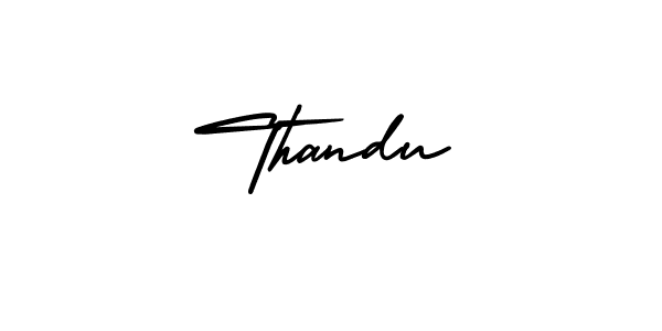 Make a beautiful signature design for name Thandu. Use this online signature maker to create a handwritten signature for free. Thandu signature style 3 images and pictures png