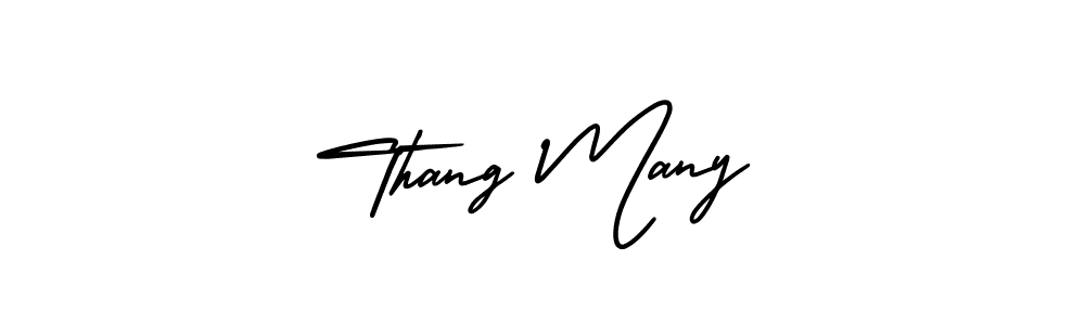 Similarly AmerikaSignatureDemo-Regular is the best handwritten signature design. Signature creator online .You can use it as an online autograph creator for name Thang Many. Thang Many signature style 3 images and pictures png