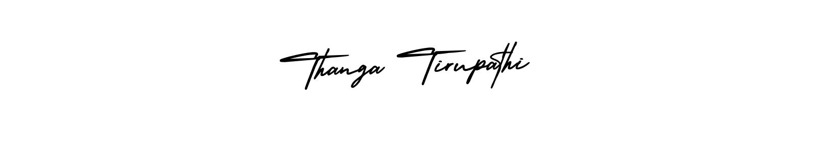 How to Draw Thanga Tirupathi signature style? AmerikaSignatureDemo-Regular is a latest design signature styles for name Thanga Tirupathi. Thanga Tirupathi signature style 3 images and pictures png