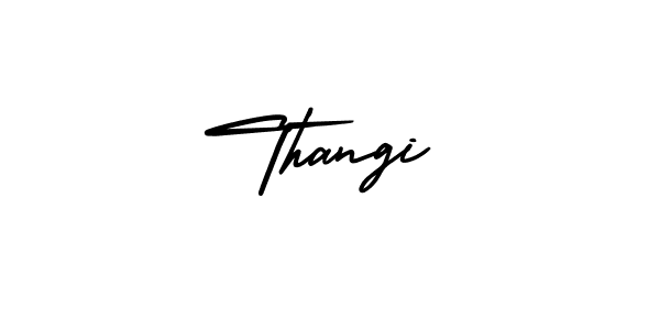 Also You can easily find your signature by using the search form. We will create Thangi name handwritten signature images for you free of cost using AmerikaSignatureDemo-Regular sign style. Thangi signature style 3 images and pictures png