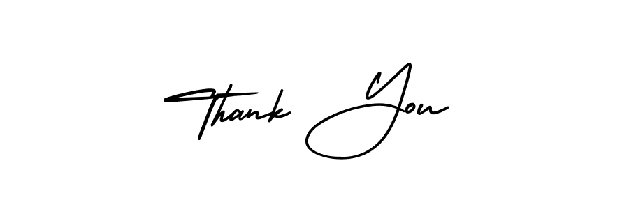 Thank You stylish signature style. Best Handwritten Sign (AmerikaSignatureDemo-Regular) for my name. Handwritten Signature Collection Ideas for my name Thank You. Thank You signature style 3 images and pictures png