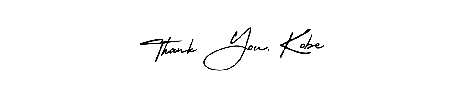 Also we have Thank You, Kobe name is the best signature style. Create professional handwritten signature collection using AmerikaSignatureDemo-Regular autograph style. Thank You, Kobe signature style 3 images and pictures png