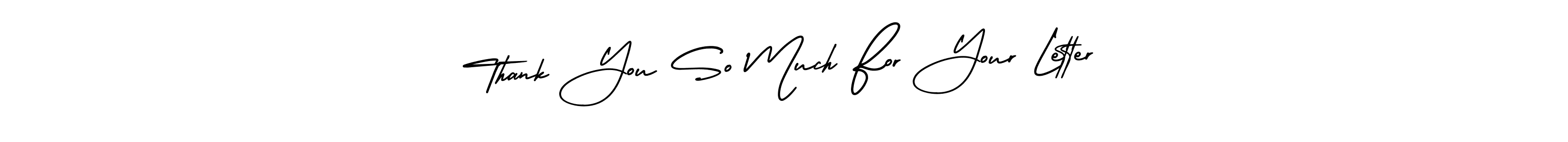 Best and Professional Signature Style for Thank You So Much For Your Letter. AmerikaSignatureDemo-Regular Best Signature Style Collection. Thank You So Much For Your Letter signature style 3 images and pictures png