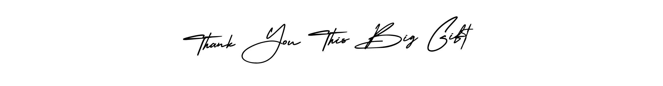 You can use this online signature creator to create a handwritten signature for the name Thank You This Big Gift. This is the best online autograph maker. Thank You This Big Gift signature style 3 images and pictures png