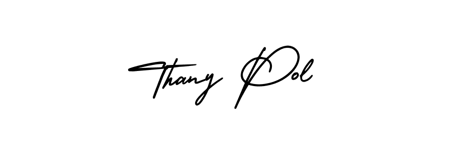 Best and Professional Signature Style for Thany Pol. AmerikaSignatureDemo-Regular Best Signature Style Collection. Thany Pol signature style 3 images and pictures png