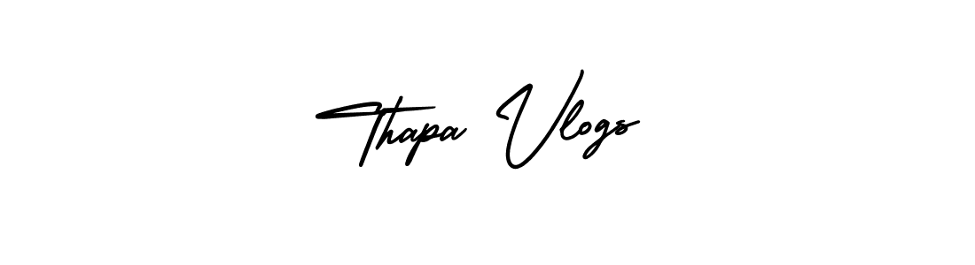 Best and Professional Signature Style for Thapa Vlogs. AmerikaSignatureDemo-Regular Best Signature Style Collection. Thapa Vlogs signature style 3 images and pictures png